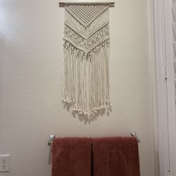 Cream Wall Hanging Macrame