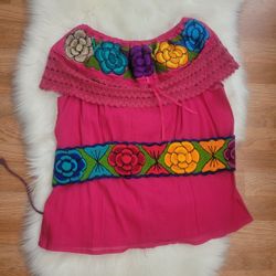 New Women's Artesanal Blouse Sz Small