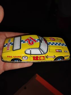 Vintage tin Pro Stock STP Shell Edition