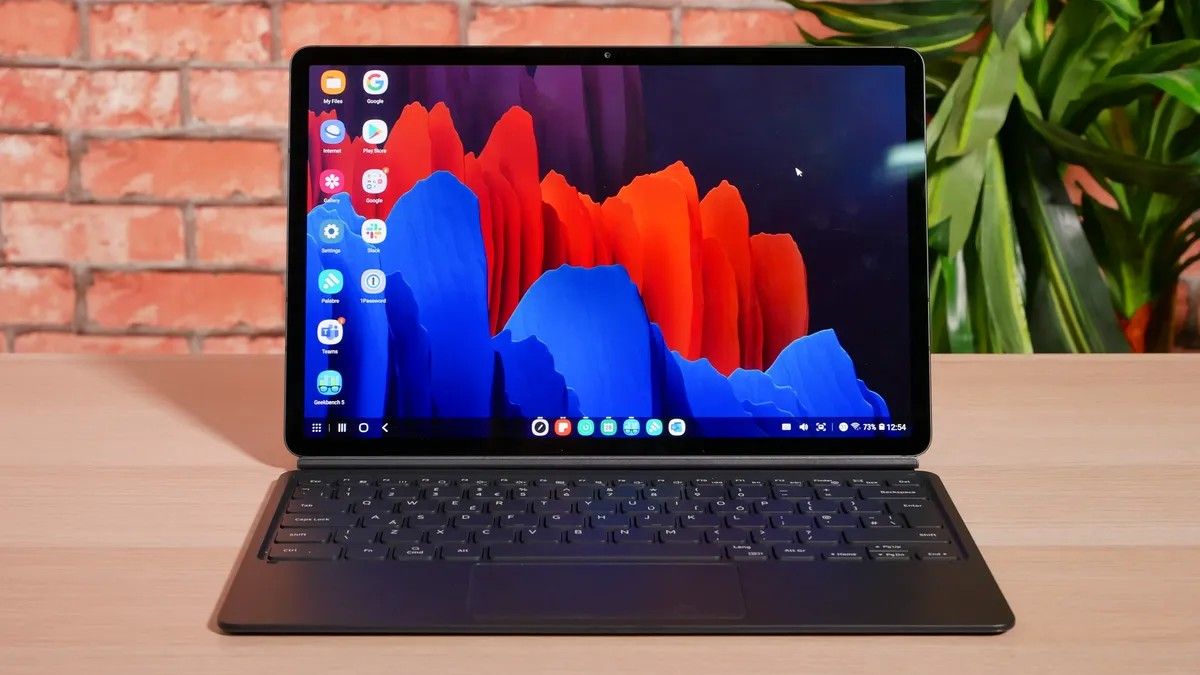 Galaxy Tab S7+ Plus Mystic Black