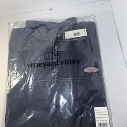 NEW Vineyard Vines Men’s Shep Shirt 1/4 Zip Pullover  Navy Size Mens Large $140