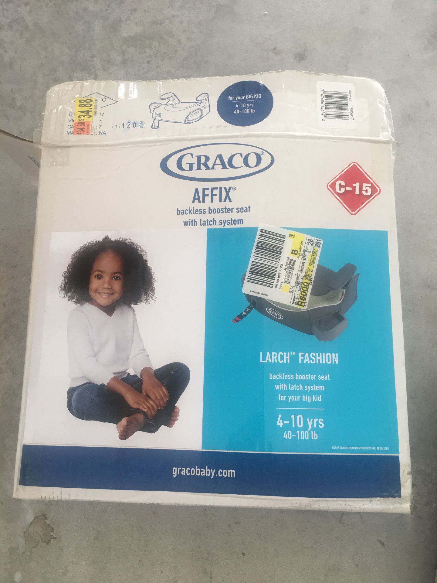 CAR SEAT GRACO AFFIX