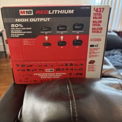 Milwaukee M18 High output Batteries 