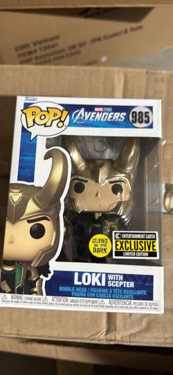 Brand New POP Animation Funko Adventure LOLI with scepter 985 Exclusive Glows In The dark