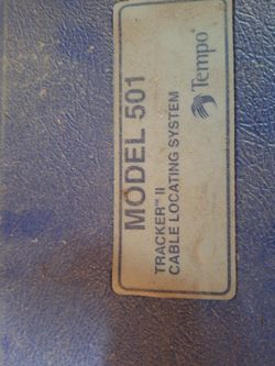 Cable Locating System  Tempo  New