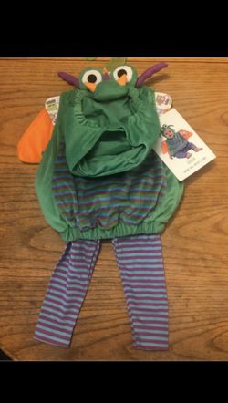 New Baby Dragon Halloween Costume Sizes 0-9M & 9-18M Each Missing 1 Wing