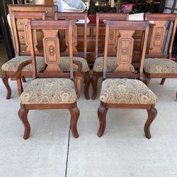Antique dining chairs