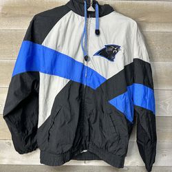 Vintage Carolina Panthers Apex NFL Classic Team Collection Mens Large Jacket