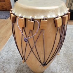 Sawatch Timber Conga Drum by Sebastian Degan
