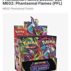 Pokemon Phantasmal Flames Booster Box