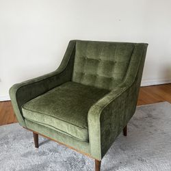 MCM Fabric lounge chair