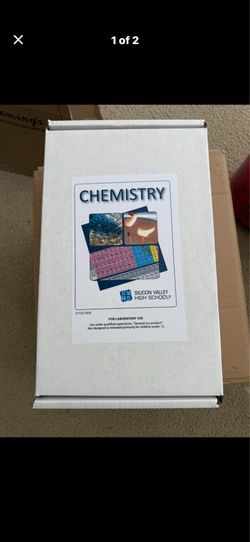 Unused Silicon Valley High School Chemistry Kit