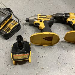 DeWalt Drills And Battery 