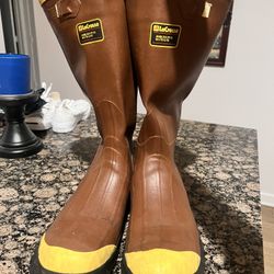  LaCrosse Waterproof Steel Toed Boots (Used)