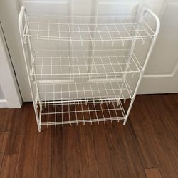 Metal 3 Tier Shoe Rack 