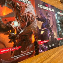 2014 Dungeons & Dragons Core Rule books, 5e