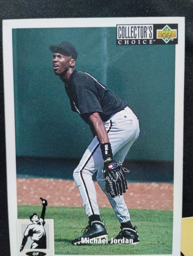 1994 Upper Decks Collector's Choice Michael Jordan Baseball Card