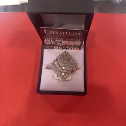 10k Gold Diamond Ring