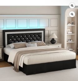 King Size Bed Frame With Mattress