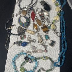 vintage stone jewlery 