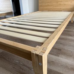 Twin Size Bamboo Bed Frame