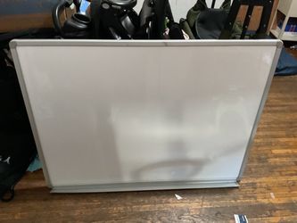 Dry Erase Whiteboard with Aluminum Frame