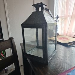 Metal And Glass Lanterns
