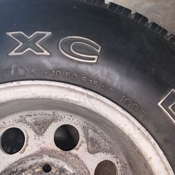 Bronco Spare Tire With Rim