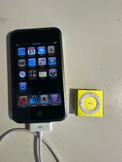 Apple iPod Touch (1st Generation) 16GB With Apple iPod shuffle 4th Generation 2GB