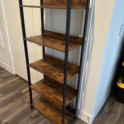 5-Tier Bookshelf With 2 Storage Drawers (retail $70)
