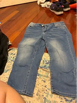 Women’s size large denim jeans