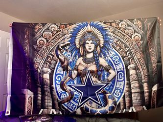 Cowboys Aztec flag
