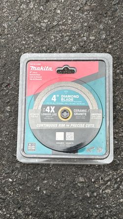 Makita 4” diamond blade