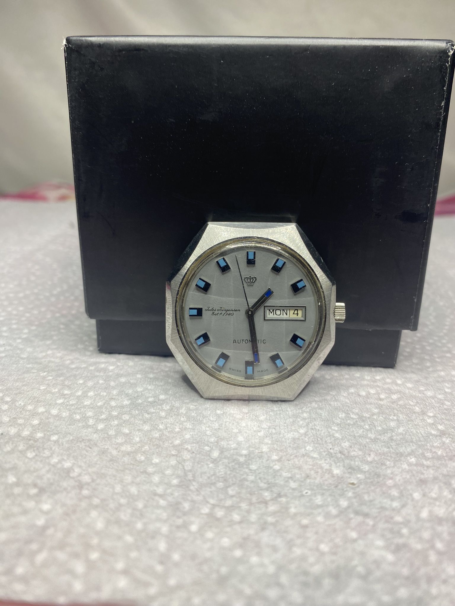 Vintage 1950’s Jules Jurgenson Octagonal Watch