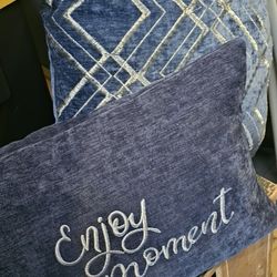 2 Decorative Pillows 
