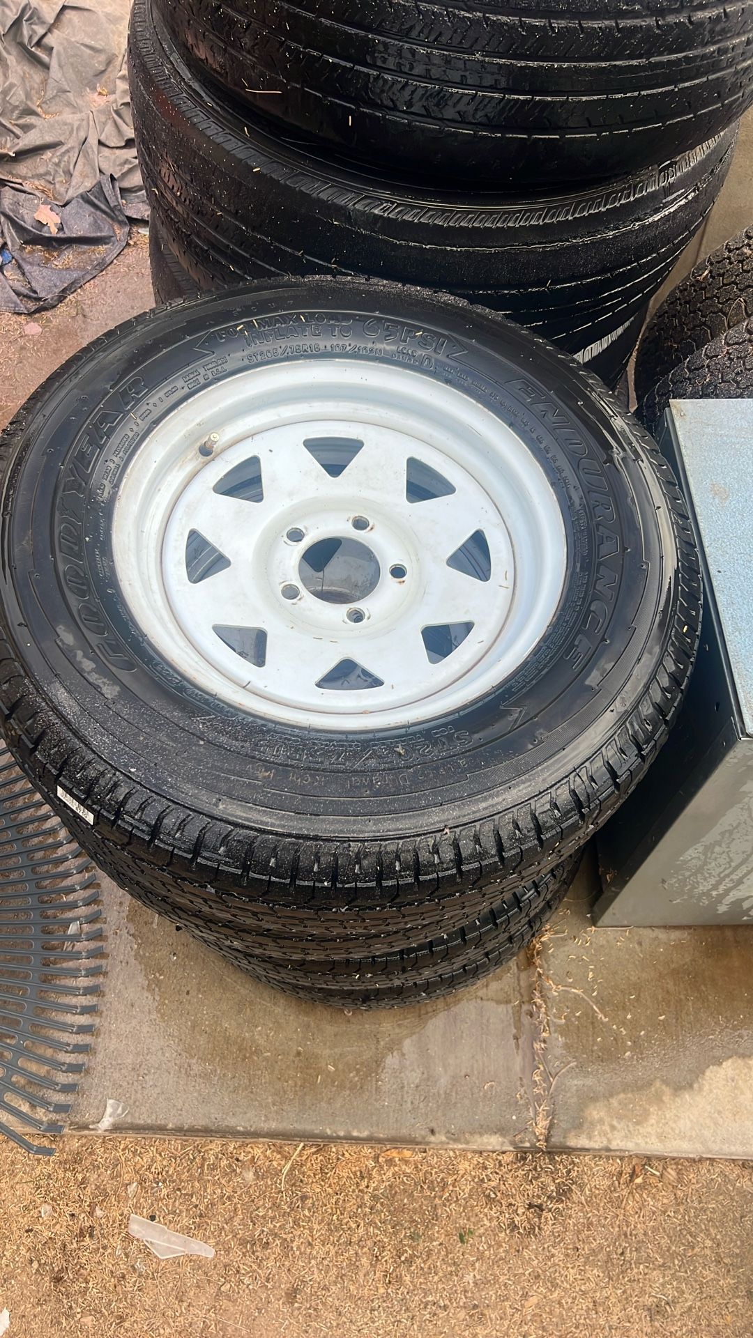 Trailer Rims And Tires