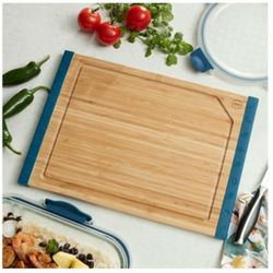 Princess House Tabla Para Picar Madera De Bambú $25