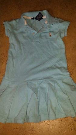 Vestido polo para niña 3T