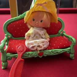 Vintage Strawberry Shortcake Butter Cookie Doll