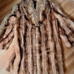 Women's Vintage Fur Coat