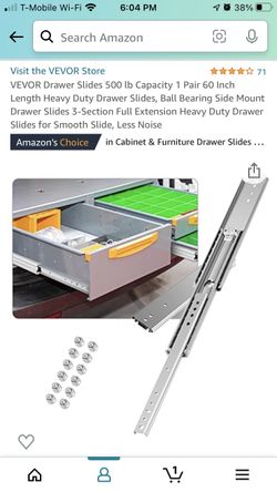Drawer Slides 500lb Capacity-LP
