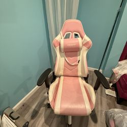 Pink Gamer Chair 