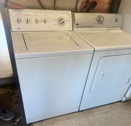 Kenmore washer & Maytag dryer