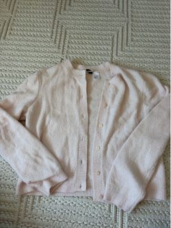 H&M cardigan light pink