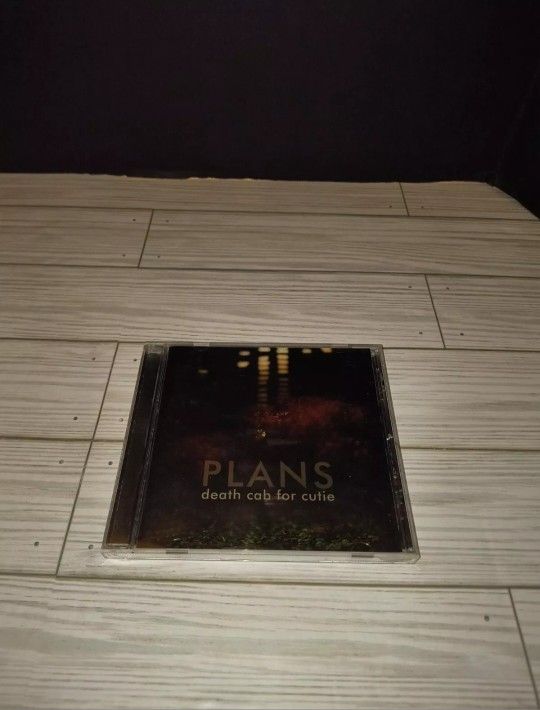 Death Cab for Cutie Plans 2005 Music CD Album Barsuk Records