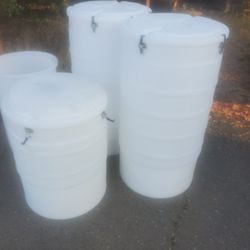 50 gallon reservoir with  Locking lids