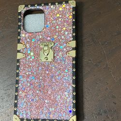 iPhone 11 Pro Pink Glitter Case BNIP