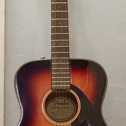 Fender CC-60S Concert/SB Acoustic Guitar- For Parts/fix-up