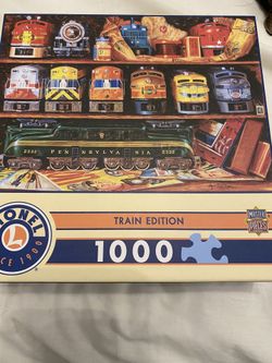 1000 Piece Lionel Train Puzzle