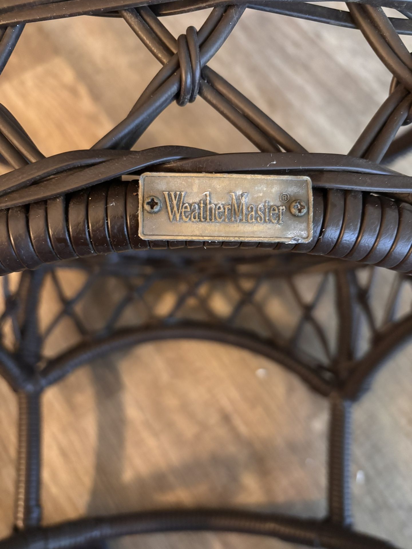 Outdoor Weather Resistant Wicker End Table